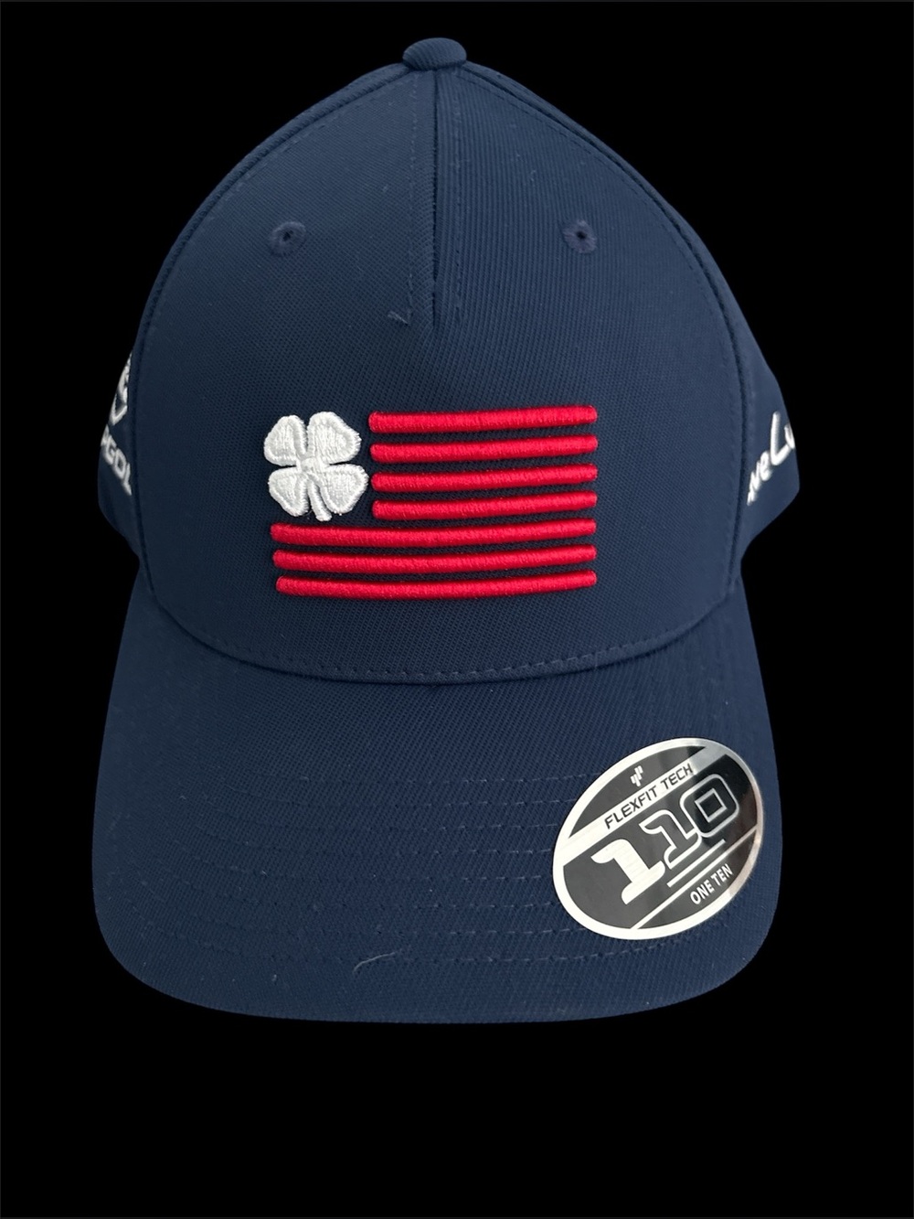 Black Clover USA Live Lucky Top Golf Royal Blue Hat Flexfit Tech